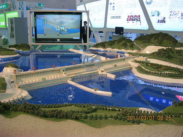 温县工业模型