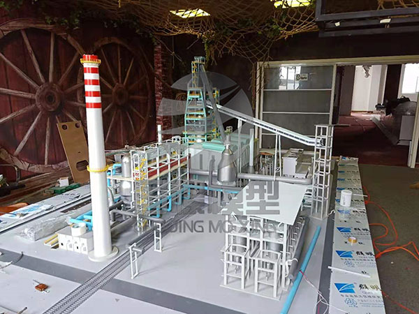 温县工业模型